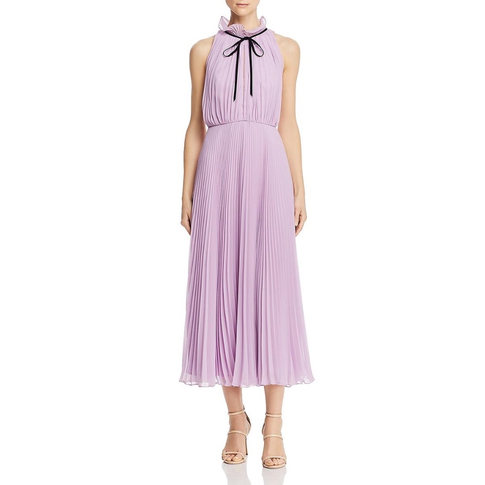 *NWT* JIL STUART TIE-NECK EVENING DRESS LILAC | 6